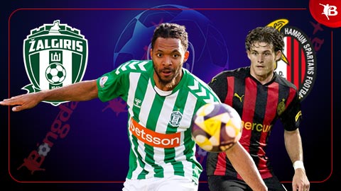  Nhận định bóng đá Zalgiris Vilnius vs Hamrun Spartans, 23h00 ngày 9/7: Chờ lượt về